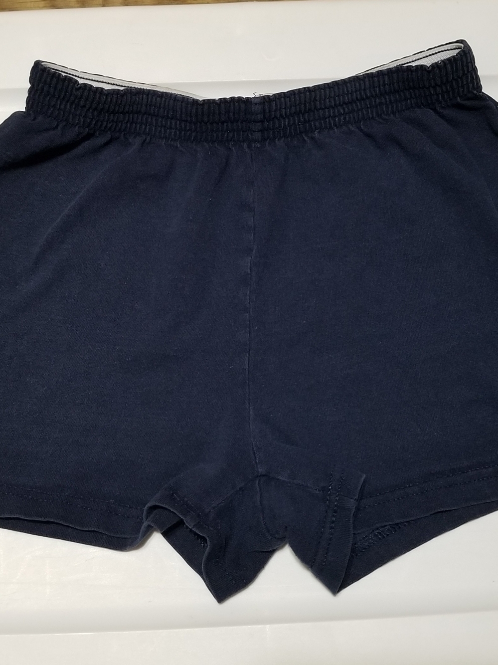 Academy Kid's Large Navy Blue Shorts With An Elastic Waistband